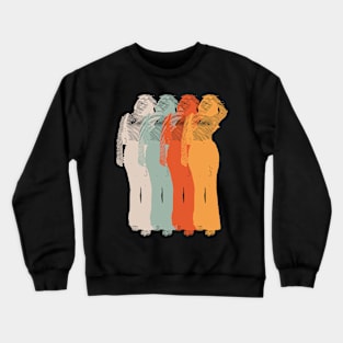 Stylish Girl Crewneck Sweatshirt